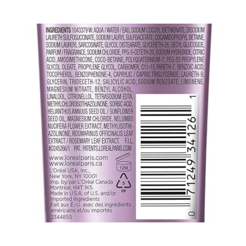 L’Oréal Paris L'Or?al Paris EverPure Sulfate Free Volume Shampoo, 8.5 fl. oz. 2