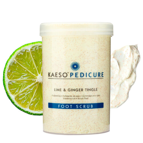 Kaeso Foot Scrub, Lime and Ginger Tingle, 1200 ml