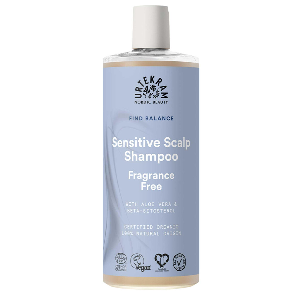 Urtekram - Fragrance Free Sensitive Scalp Shampoo - 500Ml