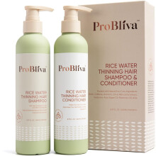 Rice Water Hair Growth Shampoo and Conditioner: Hair Growth Shampoo - Rice Water Shampoo with Biotion and Caffeine for Hair Loss - Rice Water Shampoo