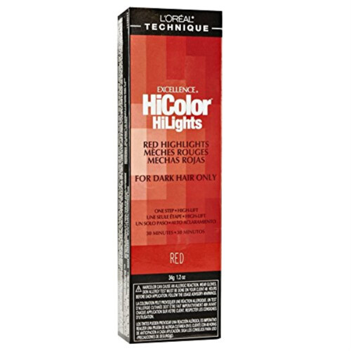 L’Oréal Paris L'Oreal Excel Hicolor Highlights Red 34 g (3-Pack)