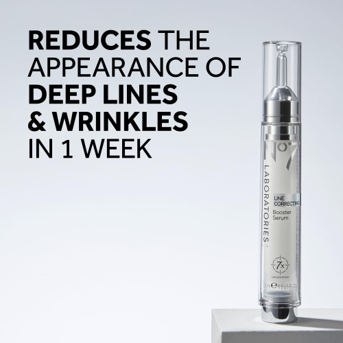 Boots No7 No7 Laboratories LINE CORRECTING Booster Serum 15ml 1
