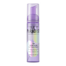 Isle of Paradise Self Tan Mousse, Dark (200 ml) Glow Clear Self Tanning Foam, Natural Ingredients & Vegan (packaging may vary)