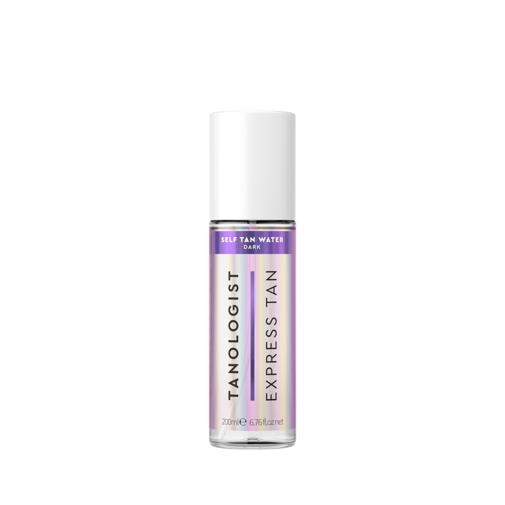 Tanologist Dark Self Tan Water (200 Ml) Hydrating Self Tanning Water Dermatologist Approved Clean Ingredients & Vegan