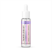 Tanologist Self Tan Drops Dark (30 ml) Add Self Tanning Drops to Skin Care For Sensitive Skin Dermatologist Approved Clean Ingredients & Vegan