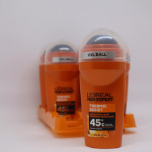 L'Or?al Paris Men Expert 48H Thermic Resist Anti-Perspirant Roll On Deodorant for Men, 50ml Pack of 6, Bulk Buy