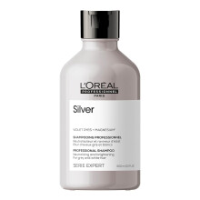 L?Or?al Professionnel Shampoo, For Grey, White or Light Blonde Hair, Serie Expert Silver, 300 ml