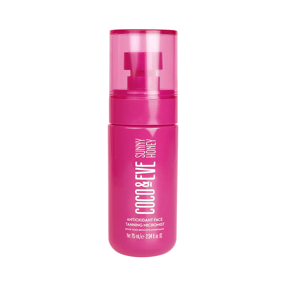 Coco & Eve Antioxidant Face Tanning Micromist. Sunless Self Tanning Face Mist With Antioxidants To Boost Hydration. Quick, Flawless, Streak Free Face