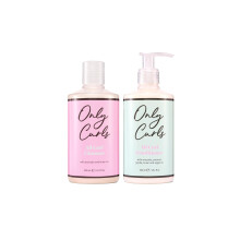Only Curls Cleansing Bundle, 300ml x2, Curly Hair Shampoo and Conditioner, Sulphate-free, Nourishing, Gentle & Detangling, Hydrated & Frizz-Free,