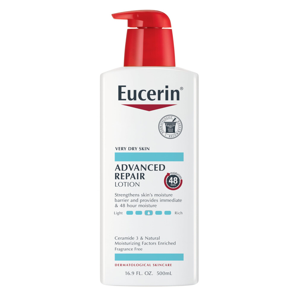 Eucerin Advanced Repair Body Lotion 16.9 Fluid Ounce Light