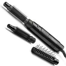 TRESemme Full Finish Hot Air Styler with 3 Brushes, Black