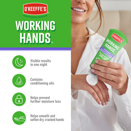 O'Keeffe's Working Hands Overnight 80ml & Working Hands 80ml (Twin Pack - Hands) 2
