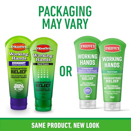 O'Keeffe's Working Hands Overnight 80ml & Working Hands 80ml (Twin Pack - Hands) 1