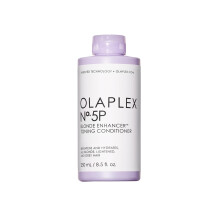 Olaplex No. 5P Blonde Enhancer Toning Conditioner, Brightens All Blonde, Lightened, & Grey Hair, Repairs, Protects & Hydrates All Hair Types, 250 ml