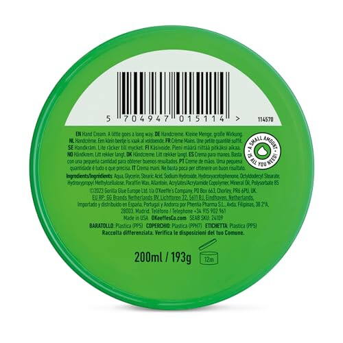 O'Keeffe's? Working Hands Value Size Jar 193g, packaging may vary 1