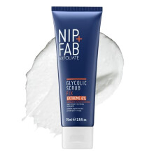 Nip + Fab Glycolic Acid Fix Face Scrub Extreme with Salicylic Acid, Aloe Vera AHA/BHA Exfoliating Facial Cleanser Polish for Refining Pores Skin