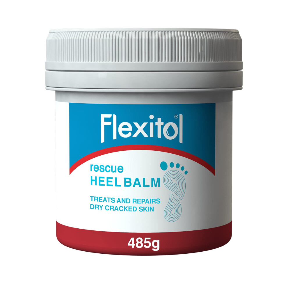 Flexitol Cream Rescue Heel Balm - Foot For Visible Results In 1 Day - For Cracked Heels And Very Dry Feet - 25 Percent Urea For Intense Hydration