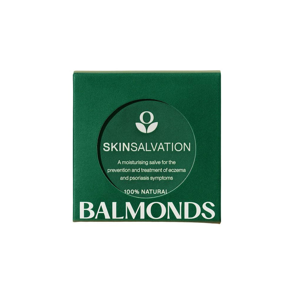 Balmonds Skin Salvation Moisturising Balm 50Ml - Natural Eczema & Psoriasis Treatment Suitable For All Ages, Handmade In Uk
