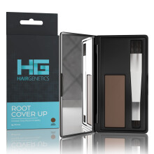 Hair Genetics Root Cover Up Dark Brown, Hide Your Grey Roots and Bald Spots Quickly and Easily, Natural Looking Root Touch Up Powder Defines and Fills