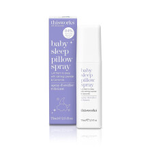 This Works Baby Sleep Pillow Spray, 75ml - Paediatrician Approved Baby Sleep Spray Infused with Lavender and Camomile Essential Oils - 99 Percent