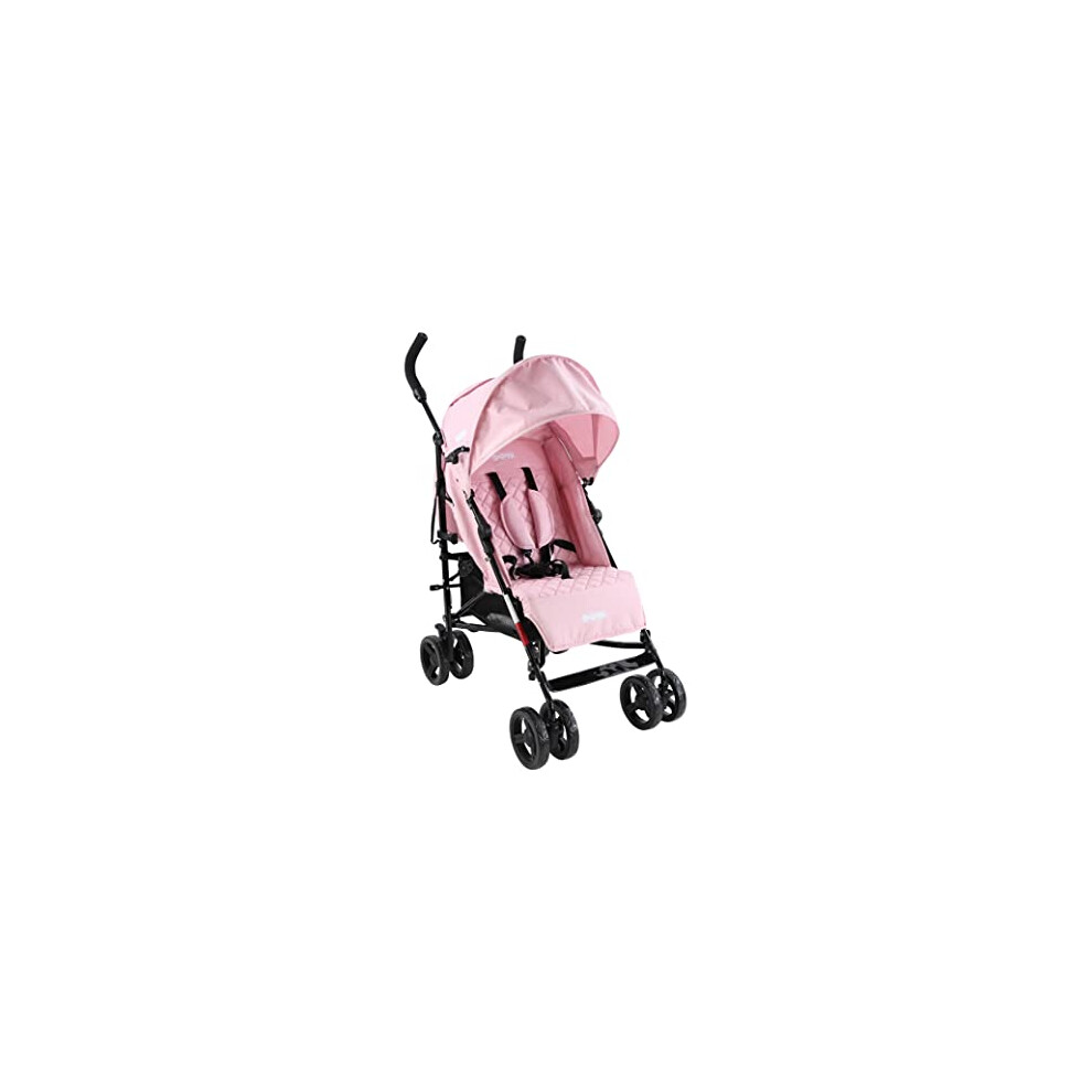 Arc 0+ Stroller Pram Pushchair With Raincover Pink Babyco