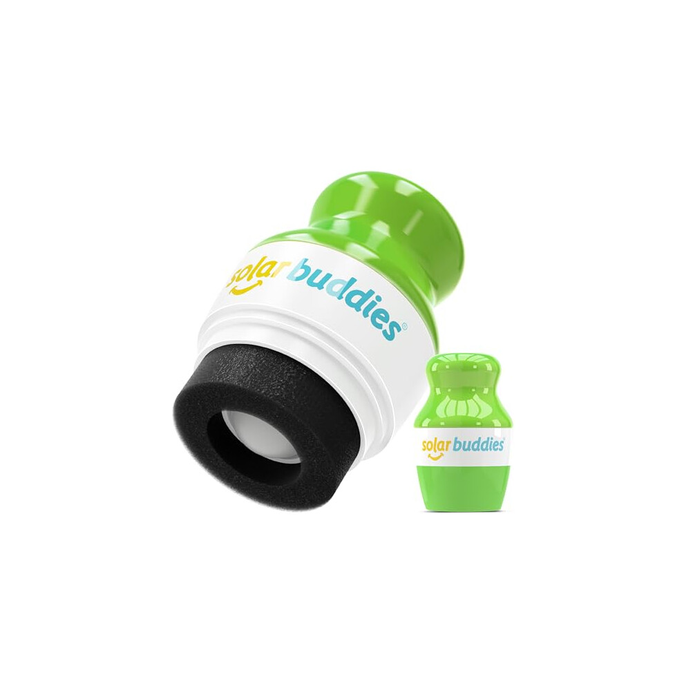 Solar Buddies Green Sunscreen Applicator - Full - Refillable Roll On Sponge Sunscreen, Suncream & Lotion Applicator For Kids, Adults & Families
