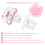 LittleForBig Bigshield Generation-II Adult Sized Printed Pacifier Baby Usagi Pattern 2