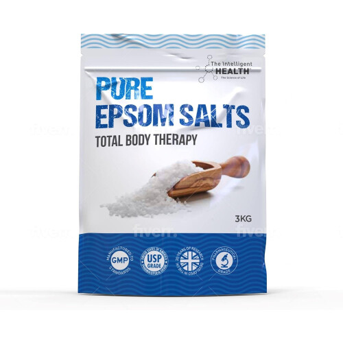 Pure Epsom Salts | Magnesium Sulphate Bath Salt (3kg Pack)