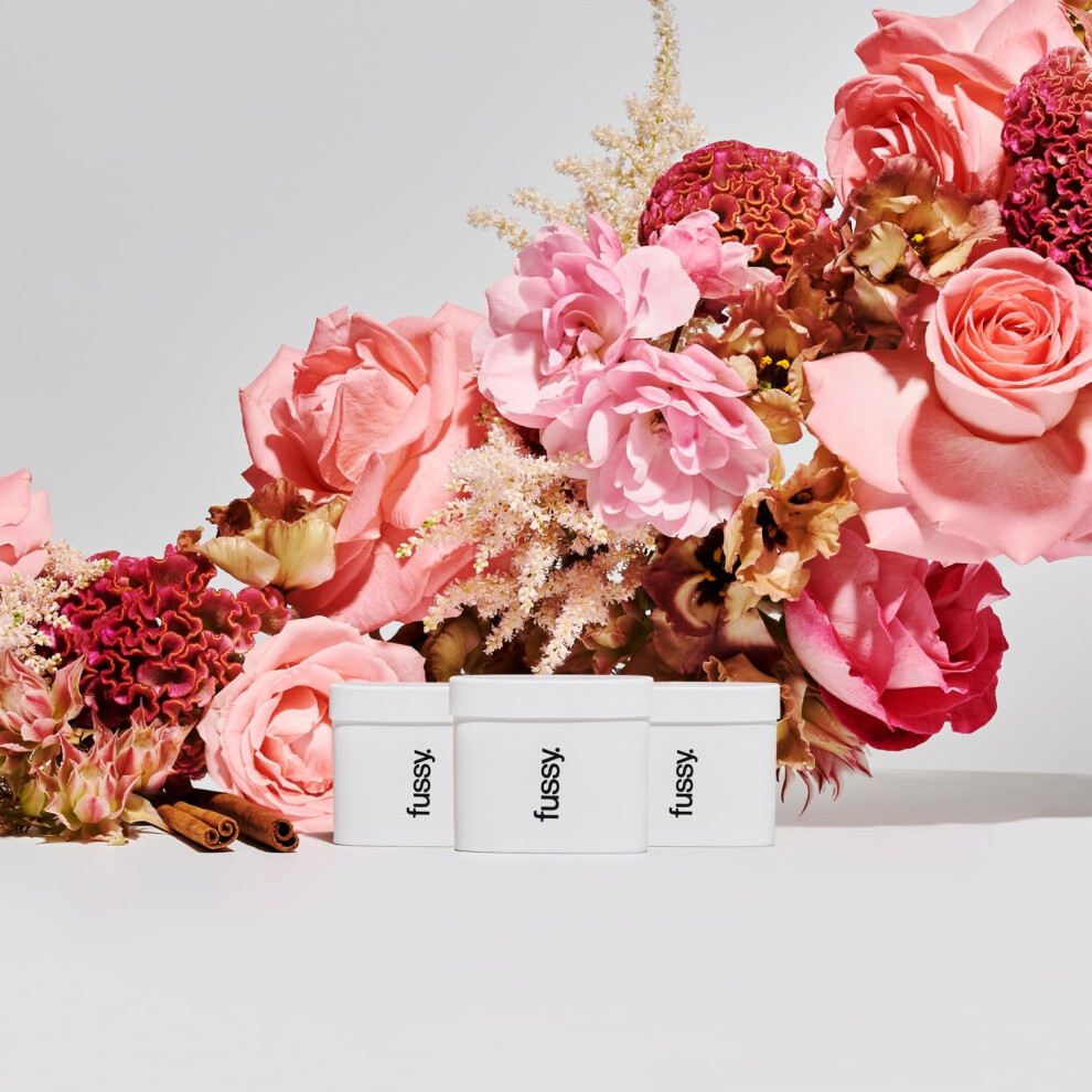 Fussy Brown - Natural Deodorant Refill - Pack Of 3 - Aluminium Free - Flora Scent - 24 Hour Protection - 100% Effective - Night Tales - Cedar, Cinnamon And