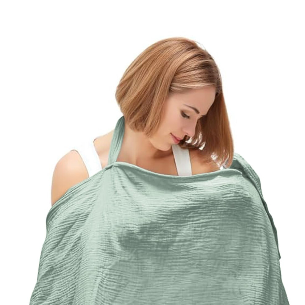 Babygily Babygliy Breathable Muslin Nursing Cover For Breastfeeding