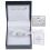 Equilibrium Silver Plated Christening Bangle 3