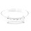 Equilibrium Silver Plated Christening Bangle 1