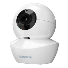 Babysense Add On Camera Video Baby Monitor HD S2, Remote Pan Tilt Zoom, Two-Way Talk Audio, Long Range, Night Vision, Night Light, Lullabies,