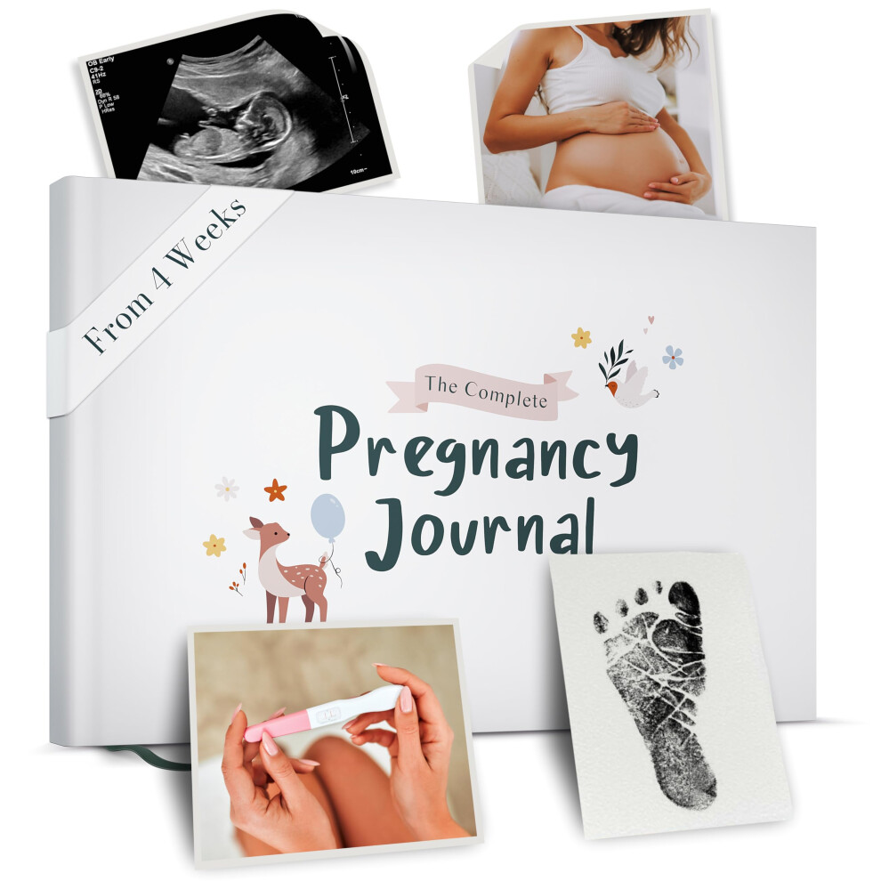 Bibi & Beau Pregnancy Journal And Memory Book Gift ? Pregnancy Diary For Expecting New Mums - Includes Calendar, Scrapbook, Checklist And Organiser (Baby Animals)