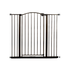 Regalo Easy Step Extra Tall Arched D?cor Walk Thru Baby Gate, Includes 4-Inch Extension to Fit Multiple Openings, 4 Pack Pressure Mount Kit and 4 Pack