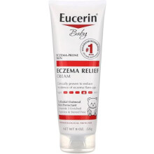 Eucerin Baby Eczema Relief Body Cream - Steroid & Fragrance Free for 3+ Months of Age - 5 Oz. Tube