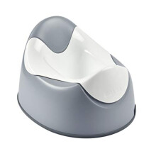 B?ABA - Baby's Training Potty - Ergonomic Baby Potty - Non-slip - Hygienic - Easy care - Handgrips on the seat - Made In France - Light Mist