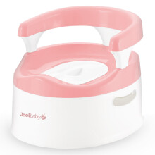 Jool Baby Products - Child Potty Training Chair for Boys and Girls, Handles & Splash Guard - Comfortable Seat for Toddler (Pink)