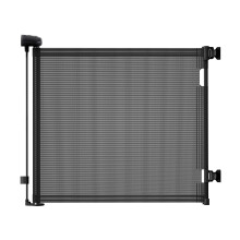 Autolock Retractable Safety Gate For Babies and Pets, Mesh Baby Gate or Mesh Dog Gate,Extends up to 55" Wide,33" Tall?One Handed Operation,Baby Gate