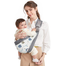 Mumgaroo Baby Sling, Adjustable Baby Carrier, Breathable Baby Sling Carrier with Thick Shoulder Straps for Newborn, Infant, Toddler, 0-36 Months