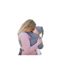 Baby Wrap Sling Organic Stretchy Premium Carrier | UK/EU Safety Tested | Made in The UK by Joy and Joe ? | Suitable from Birth to 16Kg | with Hat, Bag