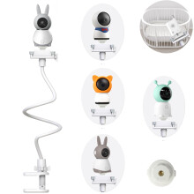 Derebir Baby Monitor Mount Stand Compatible with BOIFUN/TECGUUD/ieGeek/LAXIHUB-P2T Camera Baby Monitor Holder Adjustable Flexible Baby Camera Holder
