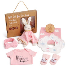 Lictin Newborn Baby Girls Gift, Baby Girl Gifts, Baby Shower Gifts for Girls, Baby Girl Gift Basket, Unique Baby Gift Essential Stuff, Gender Reveal