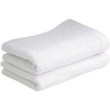 Bloomsbury Mill - Flat Sheets for Baby Pram, Crib, Cot & Moses Basket - 2 Pack - 100% Skin Sensitive Organic Cotton - Soft and Breathable Jersey Baby