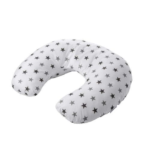 Cuddles Collection Twinkle Star Nursing Pillow (Silver) 1