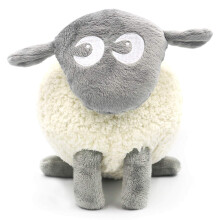 Sweet Dreamers, Ewan The Dream Sheep, Grey - Baby White/Pink Noise Machine and Sleep Aid with Night Light