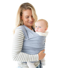 Baby Sling Wrap Newborn to Toddler Carrier, Stretchy Baby Wraps - Baby Sling Safety Tested, Hands-Free Baby Wrap Carrier, Newborn Sling - Baby Carrier