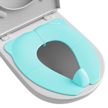 Maliton Potty Training Toilet Seat for Boys and Girls?Foldable Travel Toilet Seat Toddler with Travel Bag?Non-Slip Kids Toilet Seat with Splash Guard,