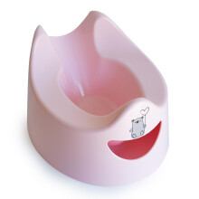Toddler Essentials Easy Pour Potty - Light Pink | Portable Potty Training Toilet Seat for Toddlers | Hygienic, Easy to Clean, and Travel-Friendly