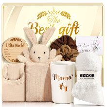 Guiseapue Baby Shower Gifts for Mum: Mum To Be Gifts, New Mum Pamper Kit for New Mama, Christening Gifts for Girls Boys, Newborn Baby Essentials